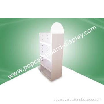 Four Adjustable Shelf POS Cardboard Display Rack for Health